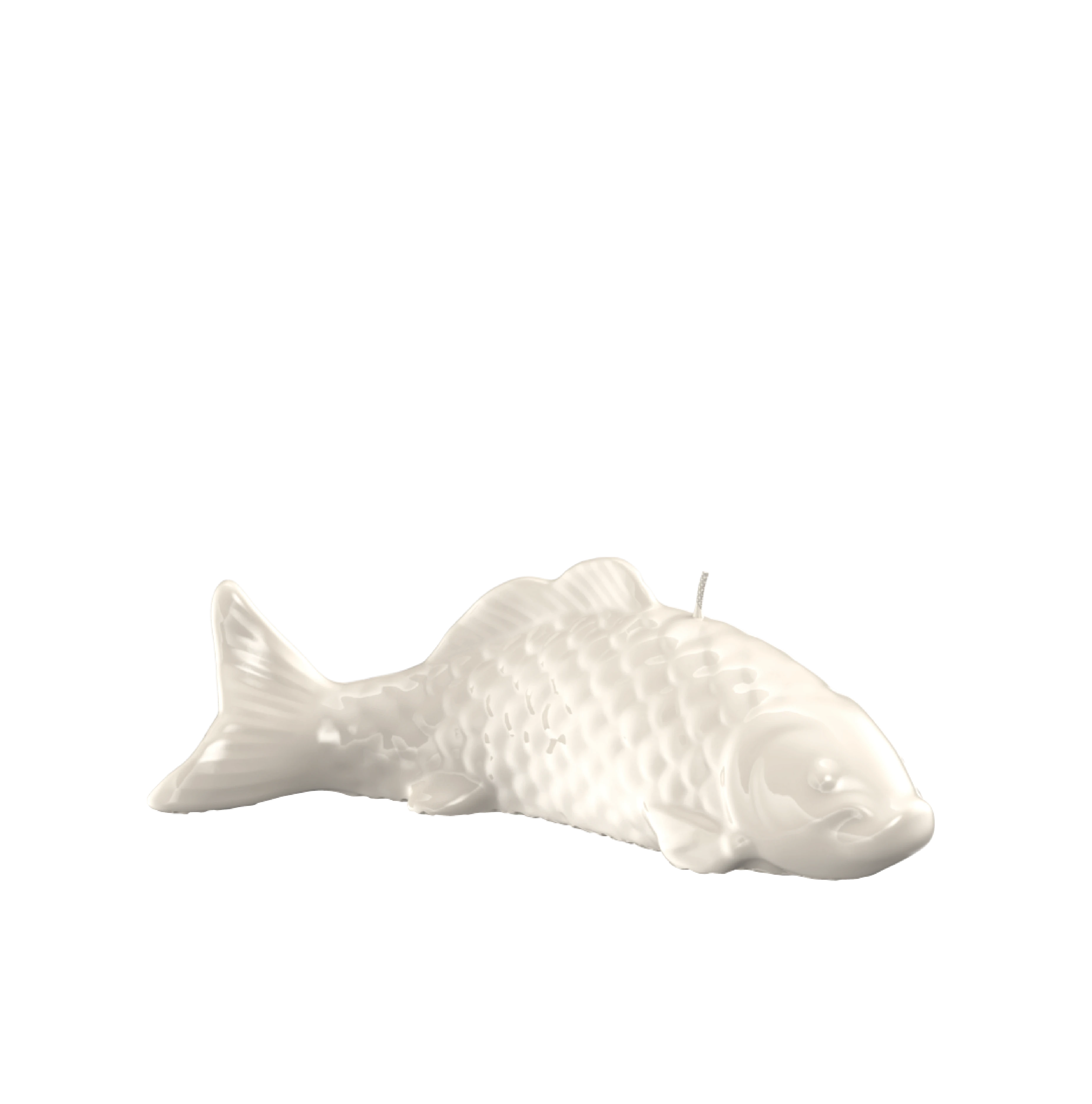 Objektkerze Fisch Glanz-Lack