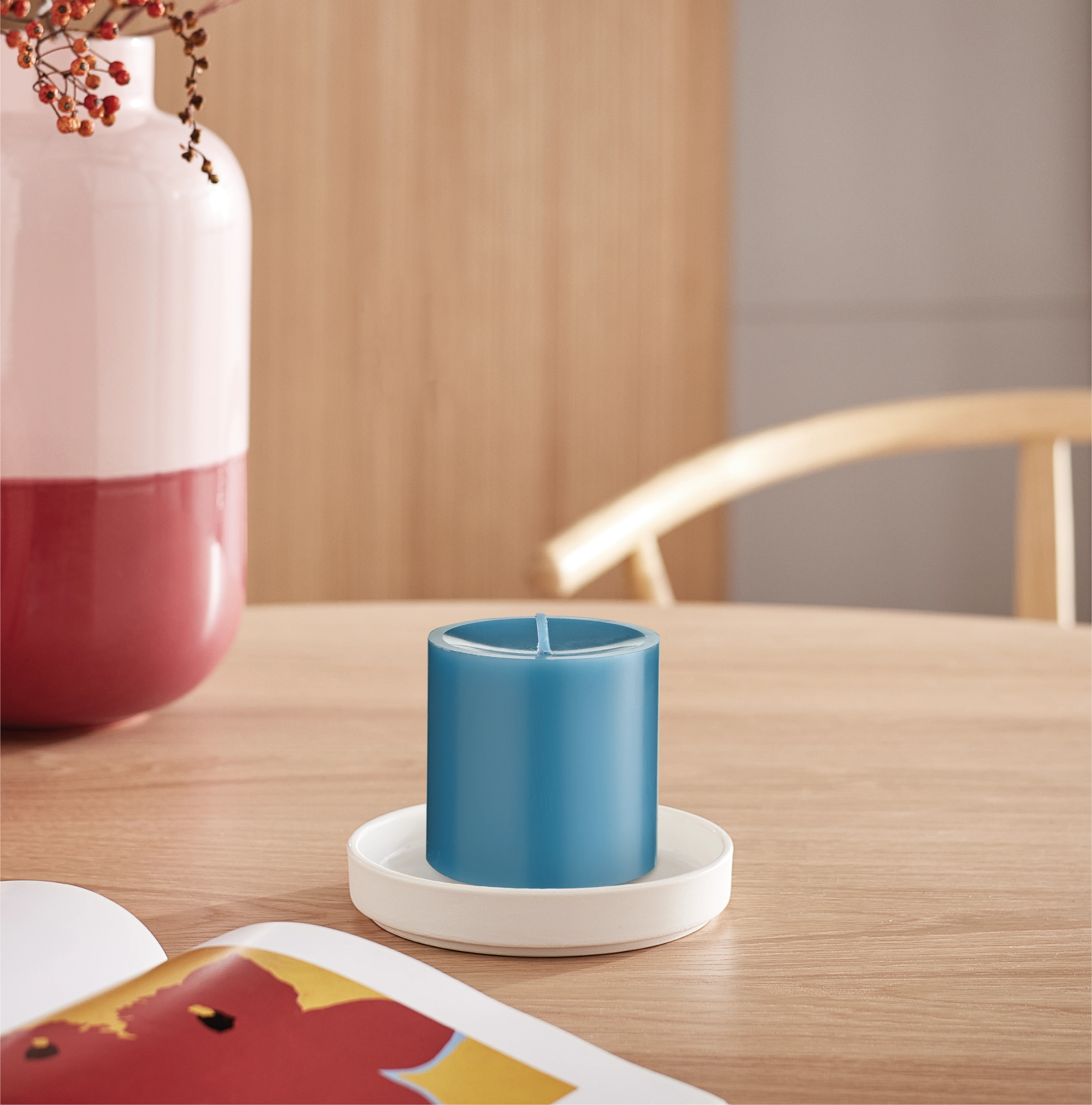 Engels Original Stumpenkerze