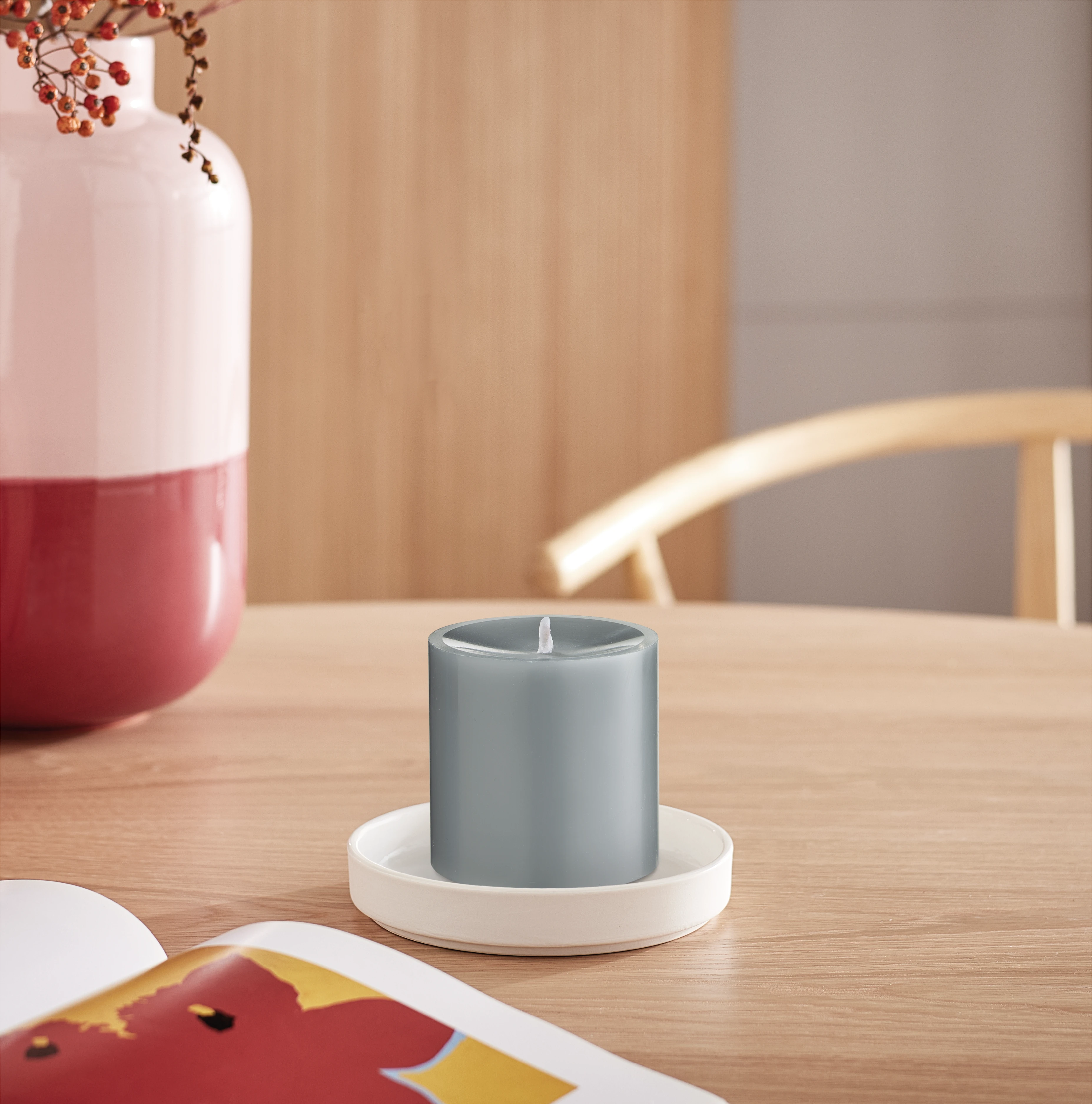 Engels Original Stumpenkerze