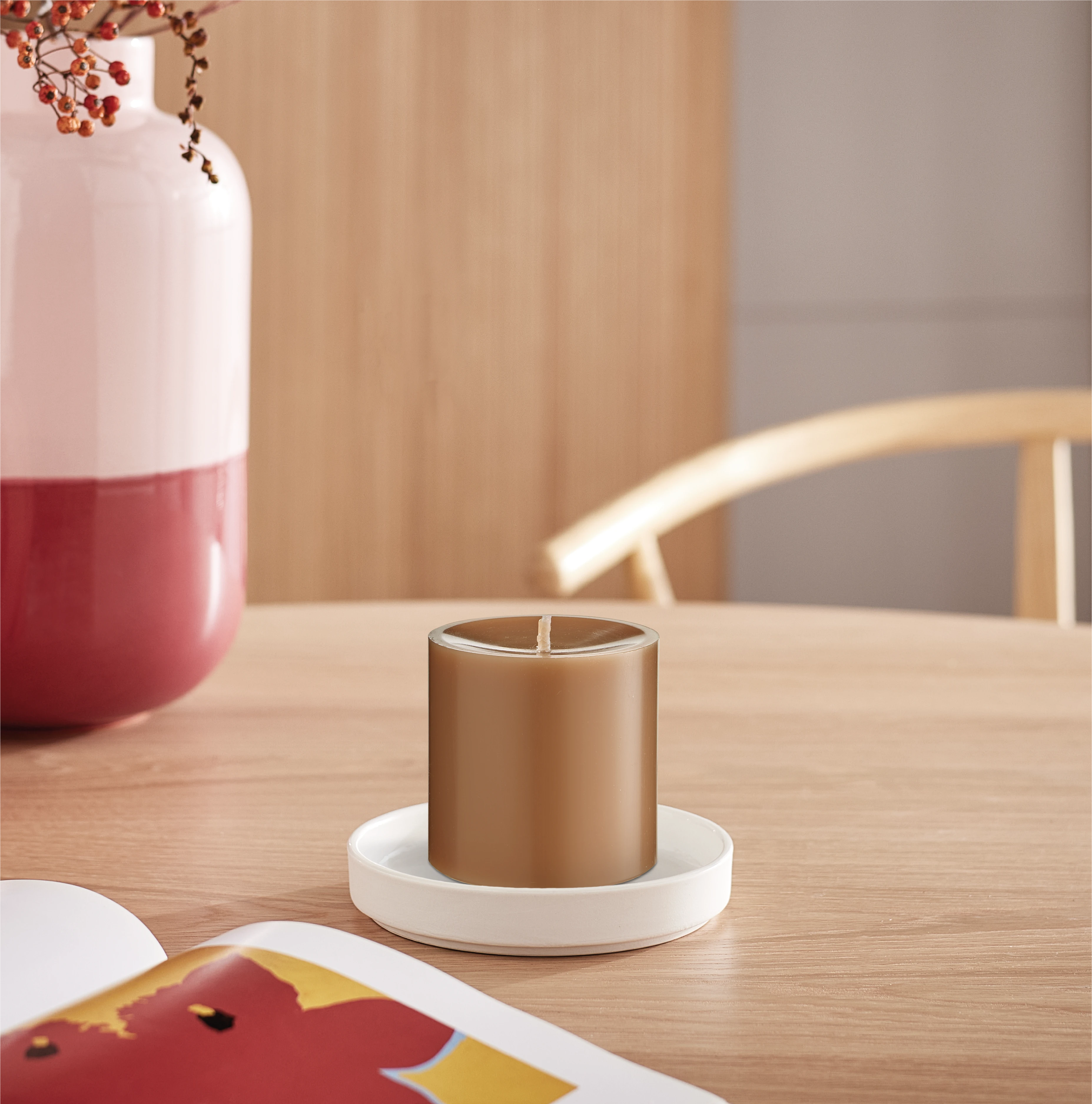 Engels Original Stumpenkerze