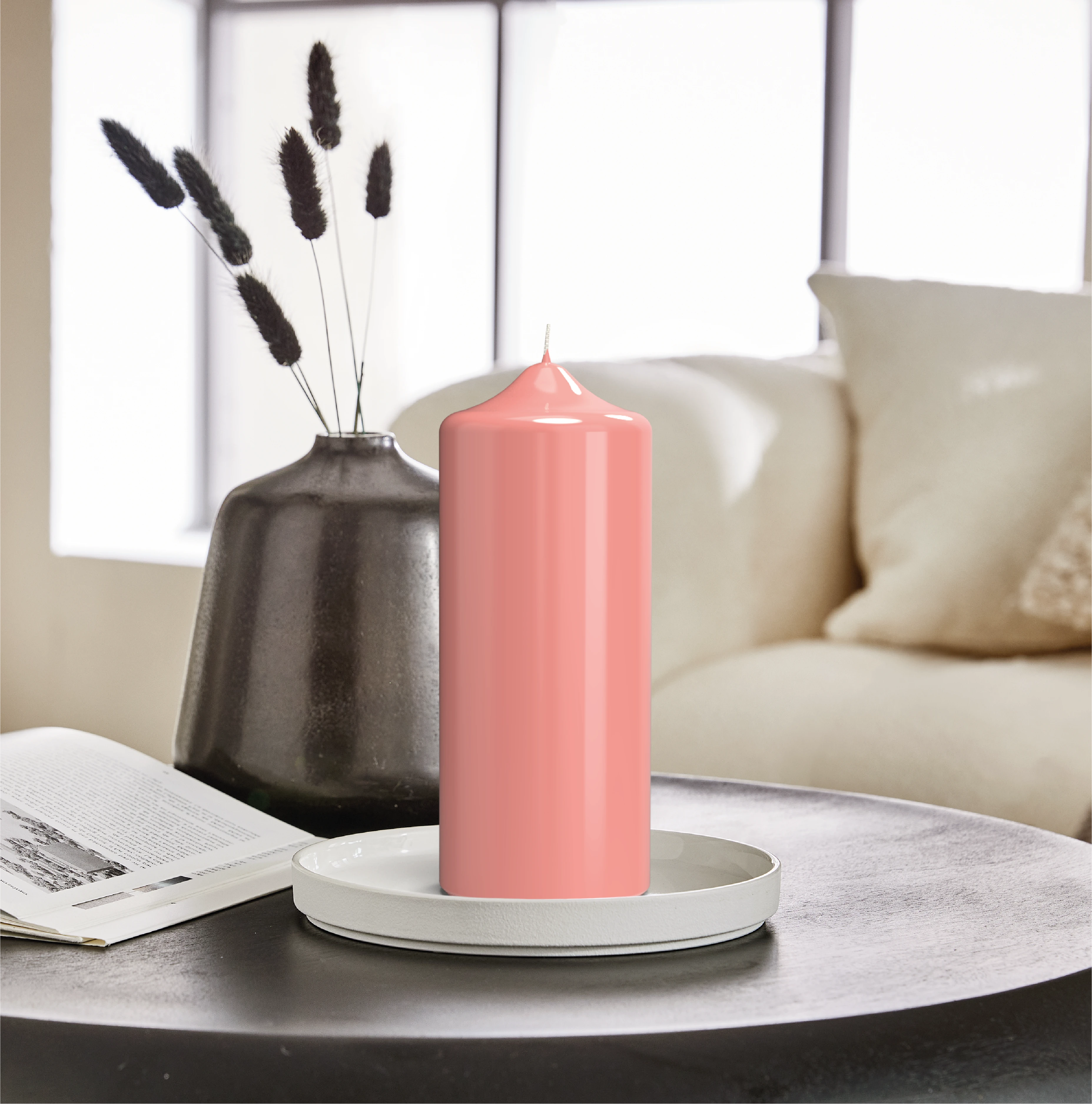 Engels Klassik Stumpenkerze Glanz-Lack