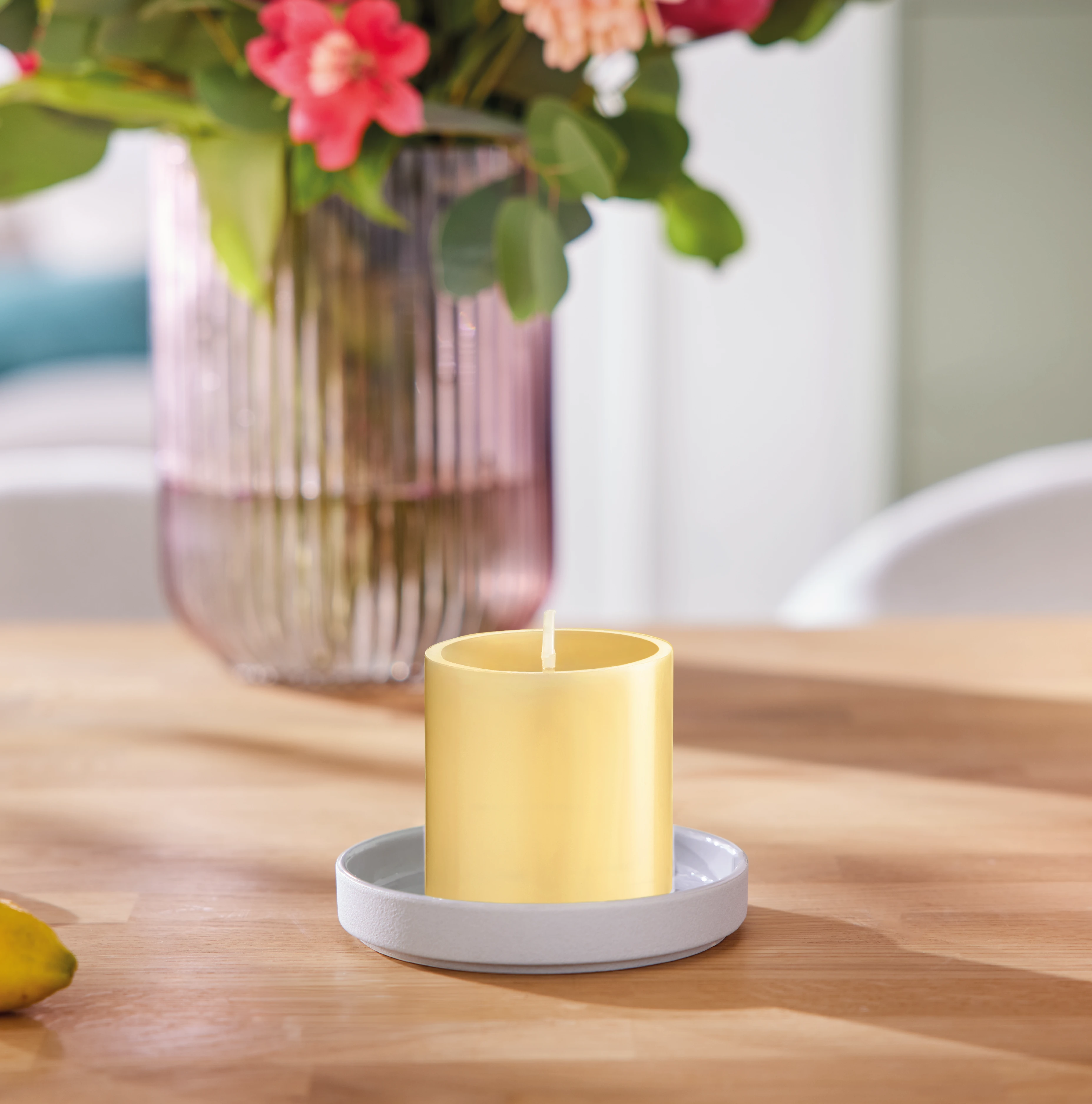 Engels Original Stumpenkerze