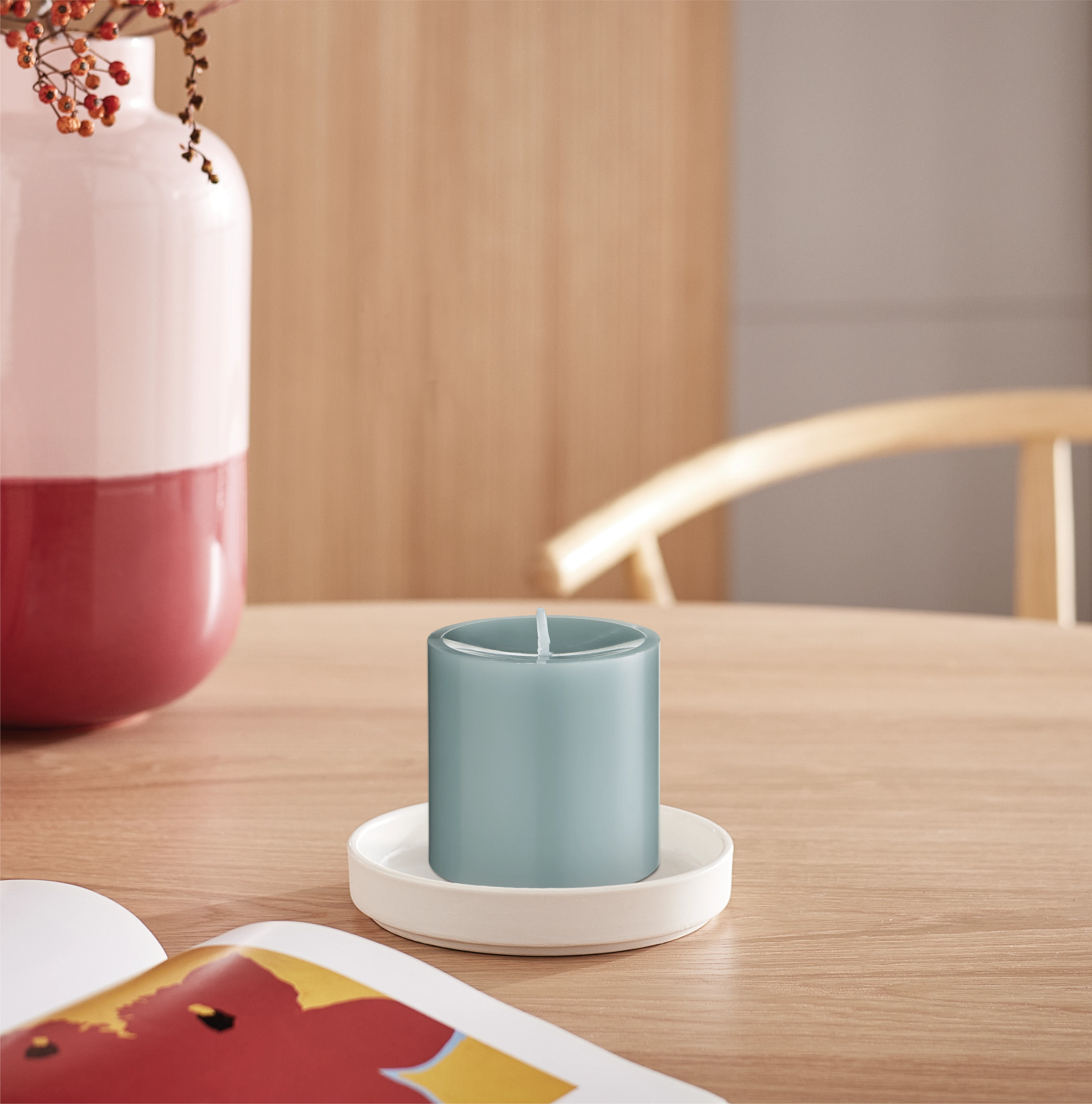 Engels Original Stumpenkerze