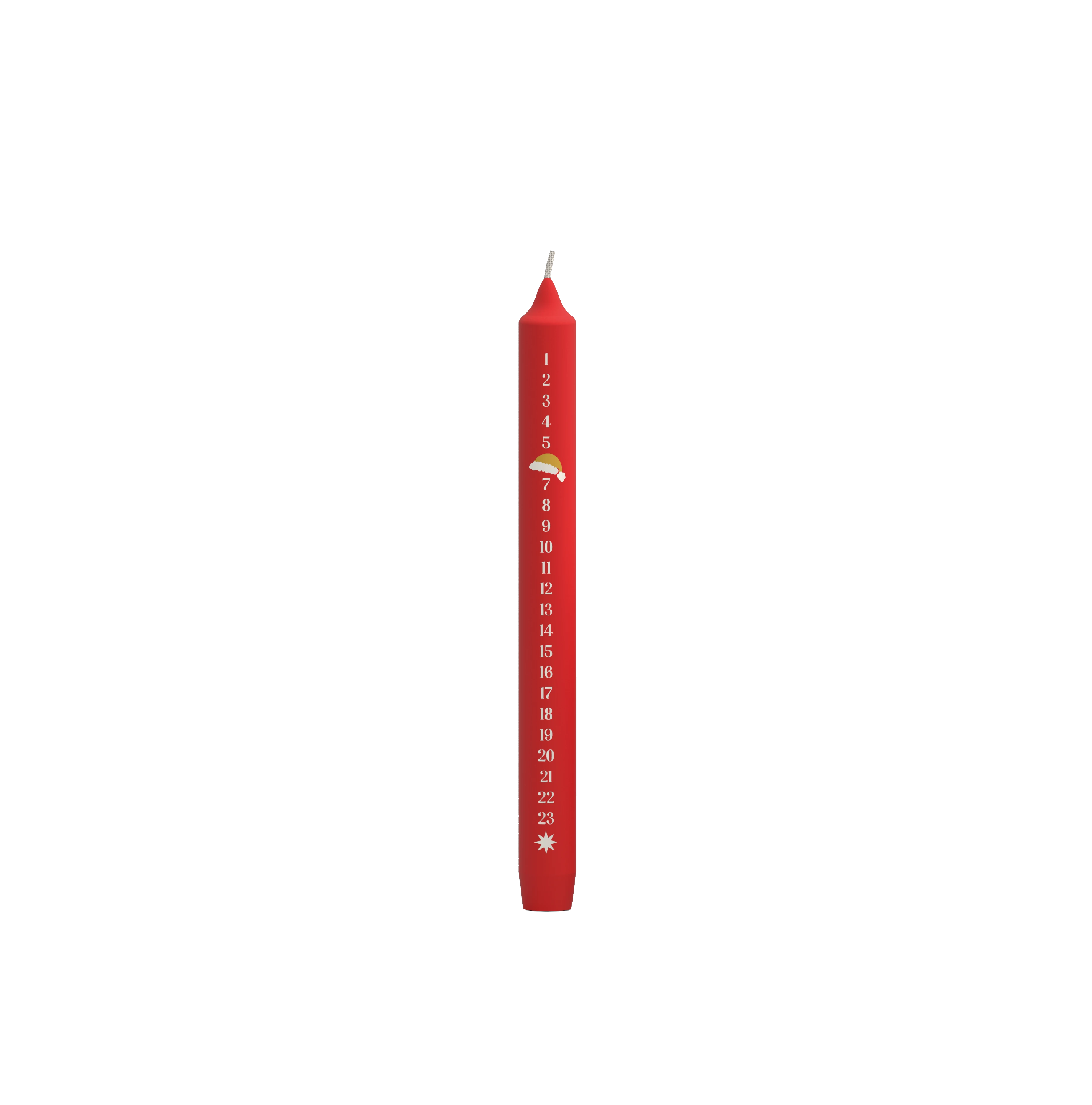 Kerzenkalender - 24 Tage Licht Freisteller