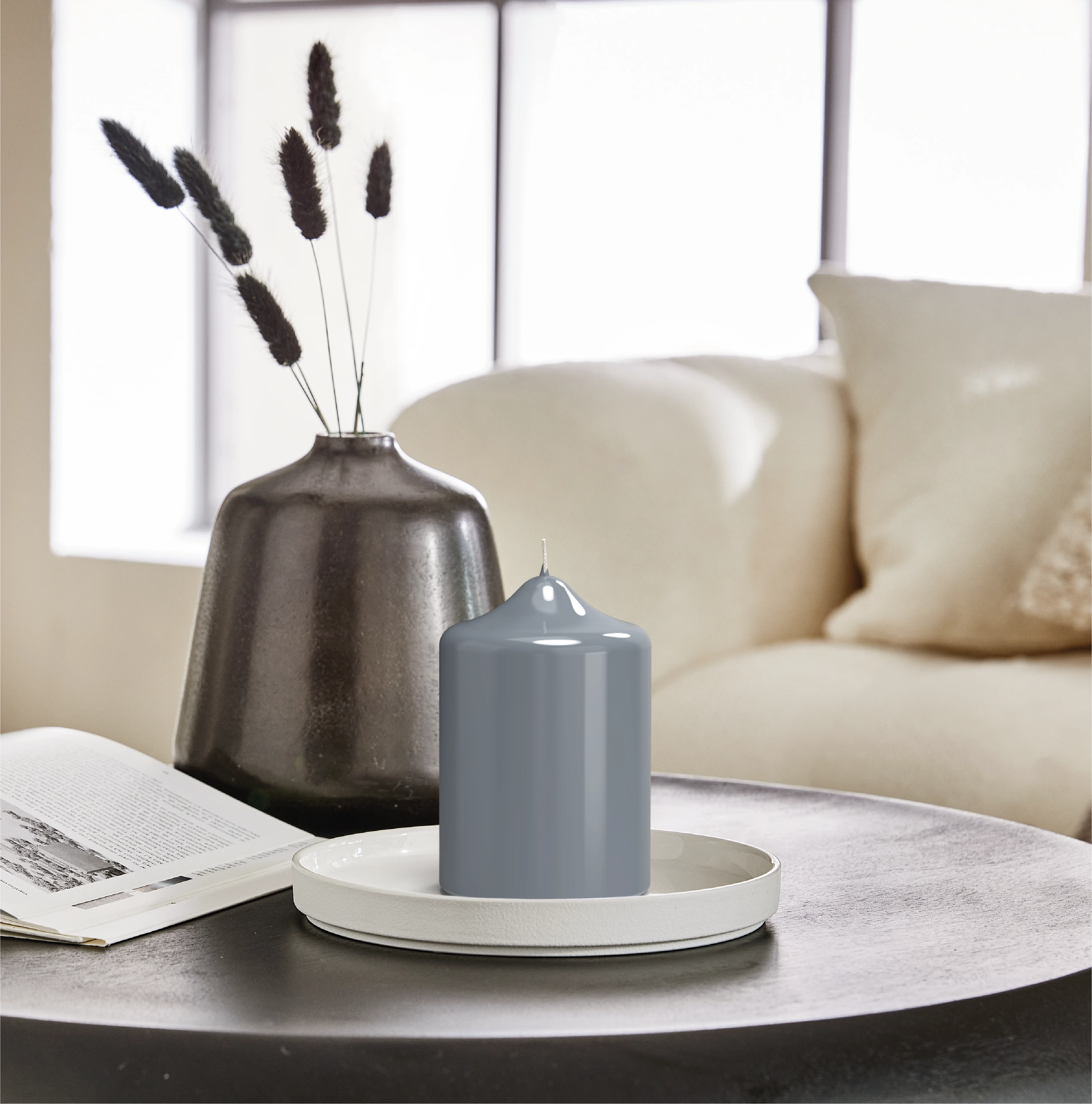 Engels Klassik Stumpenkerze Glanz-Lack