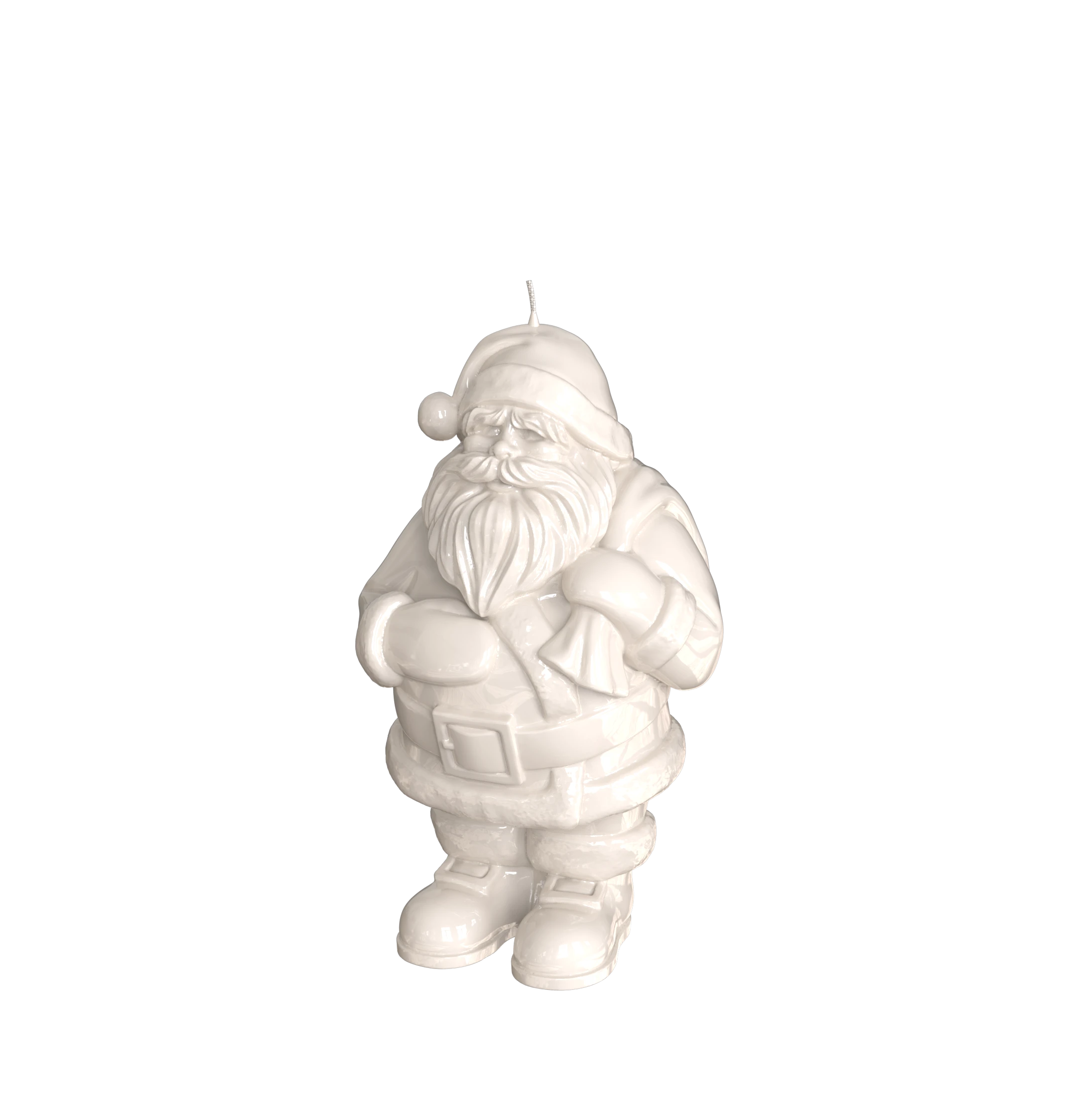 Objektkerze Nikolaus Glanz-Lack