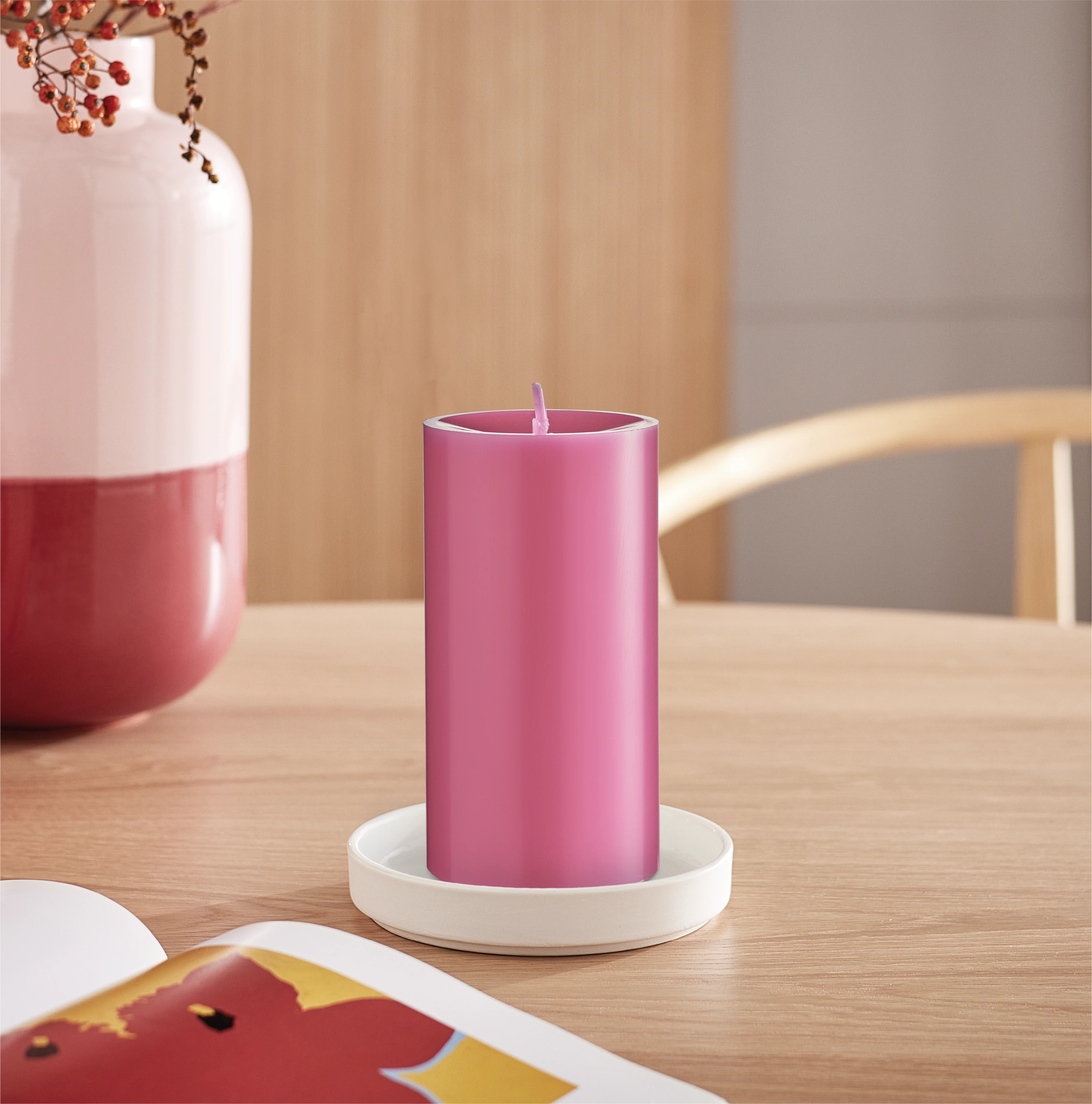 Engels Original Stumpenkerze