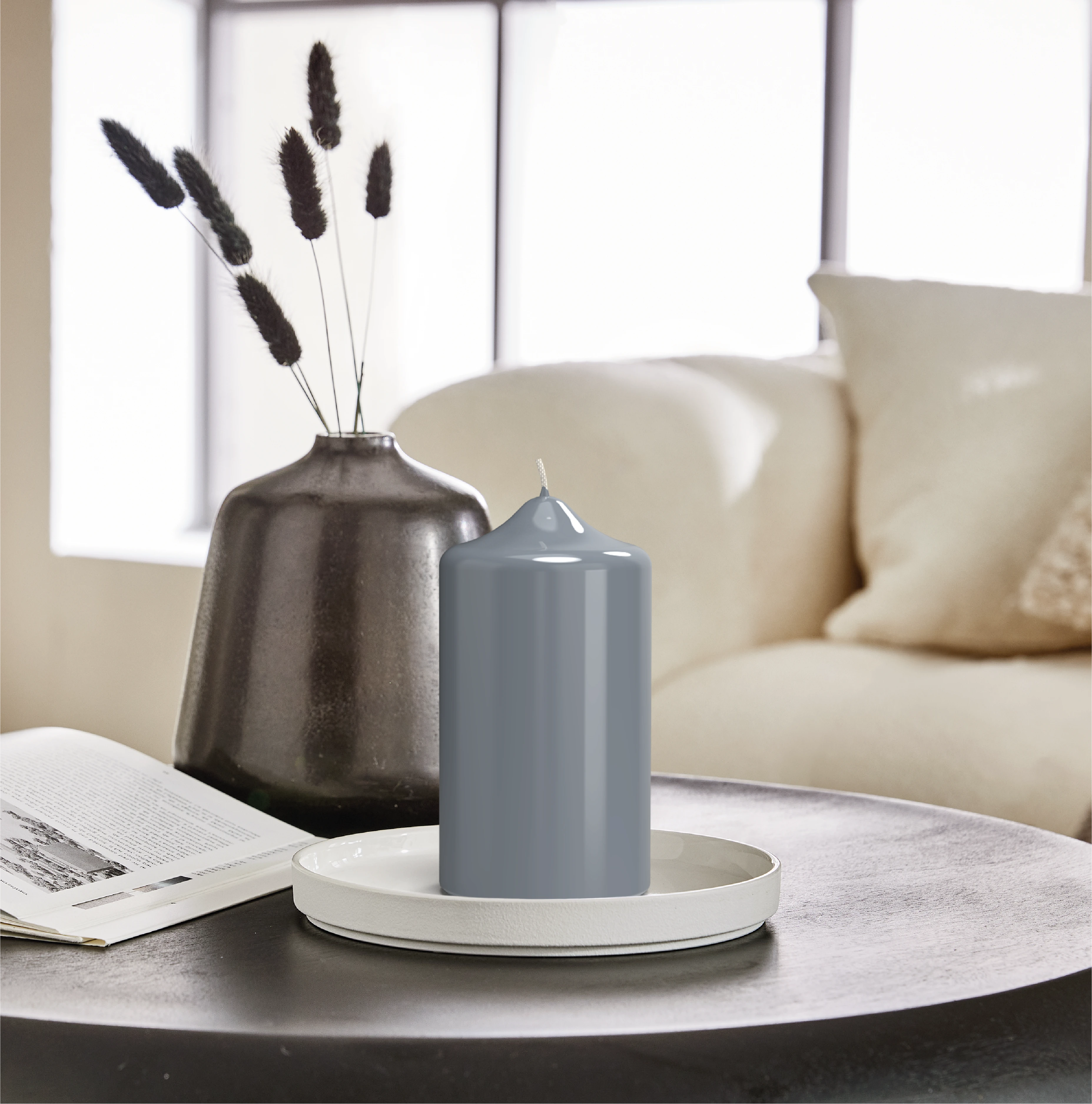 Engels Klassik Stumpenkerze Glanz-Lack 