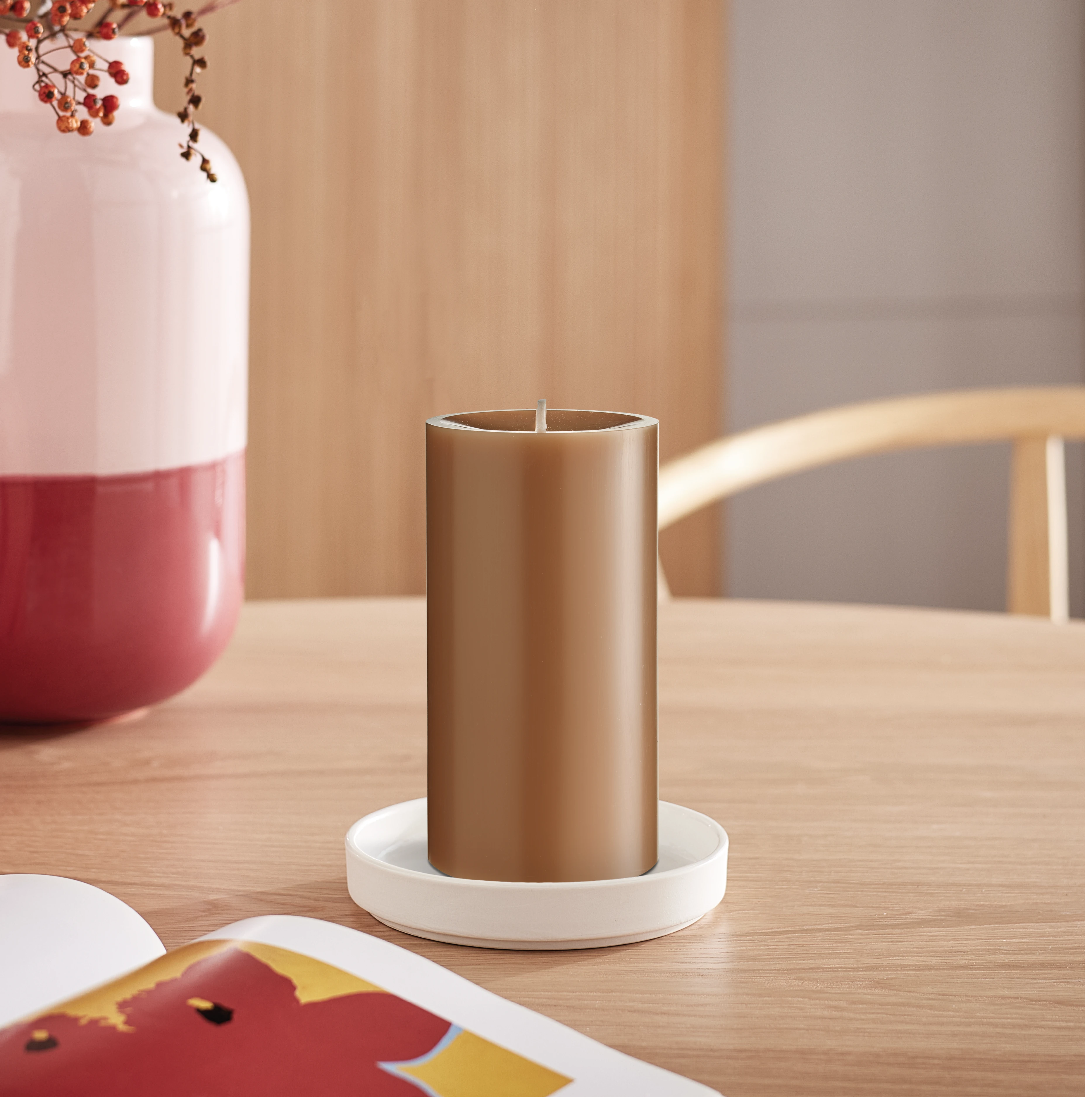 Engels Original Stumpenkerze