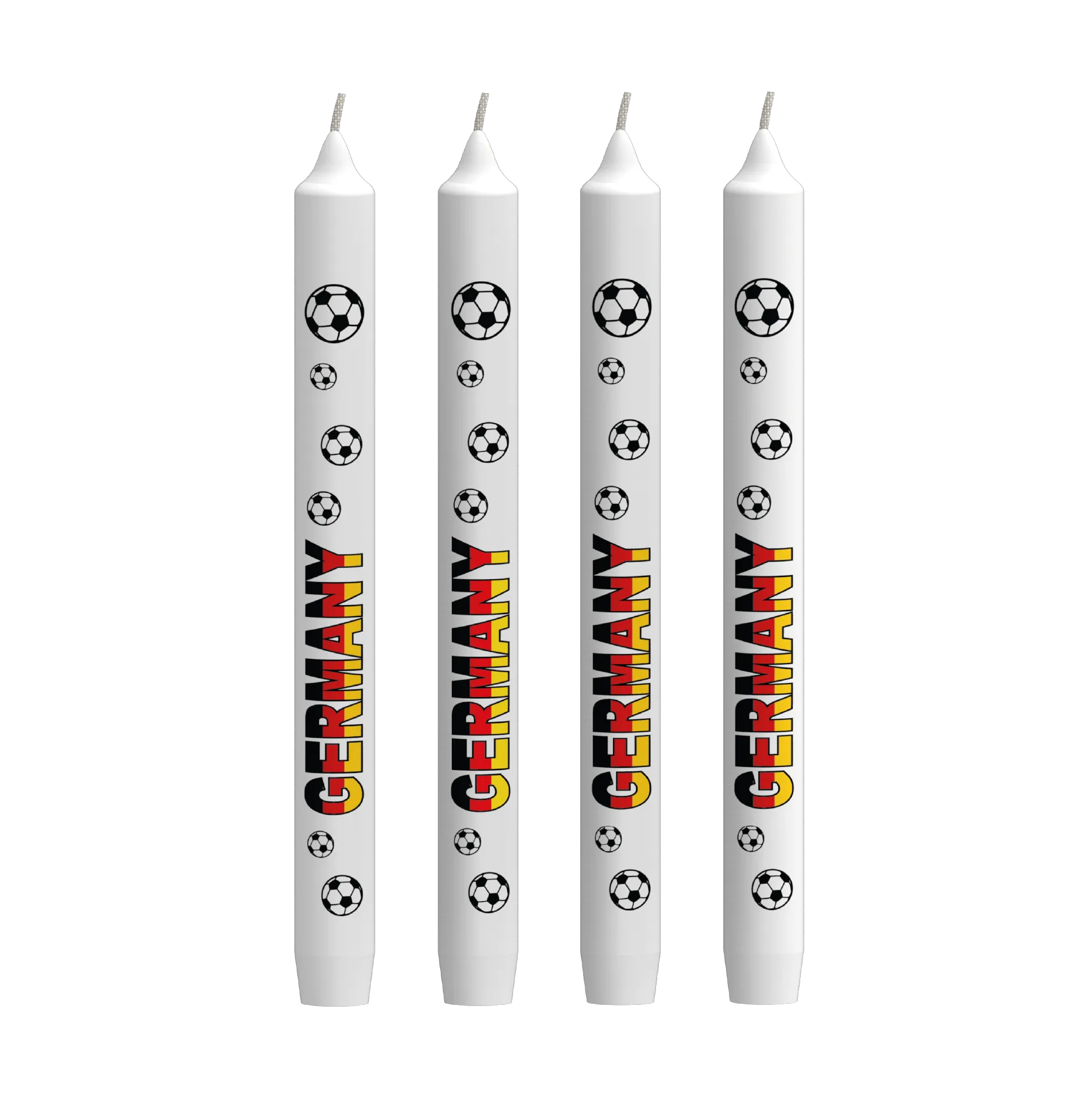 WM Motiv Stabkerzen 4er Set