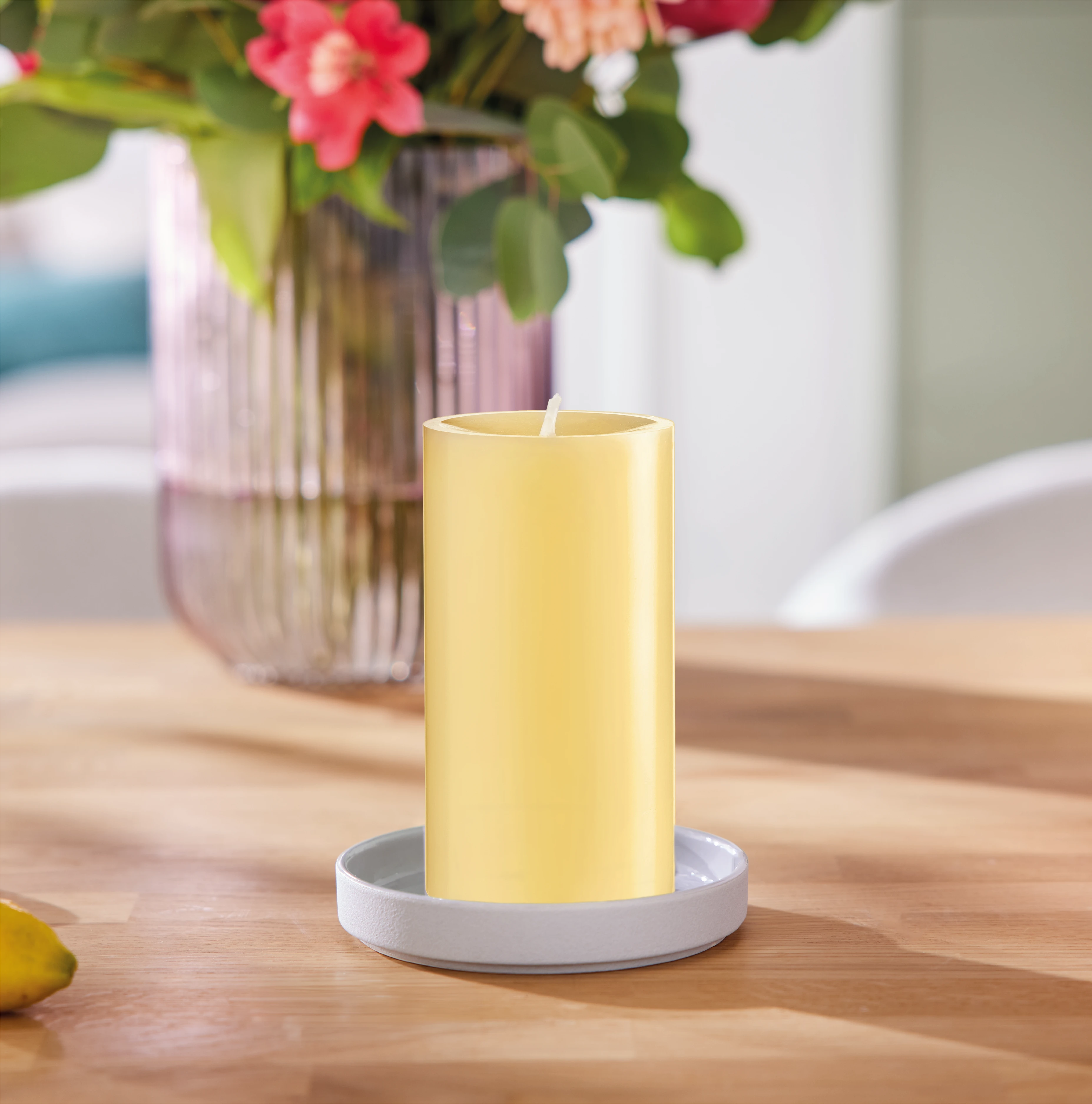 Engels Original Stumpenkerze