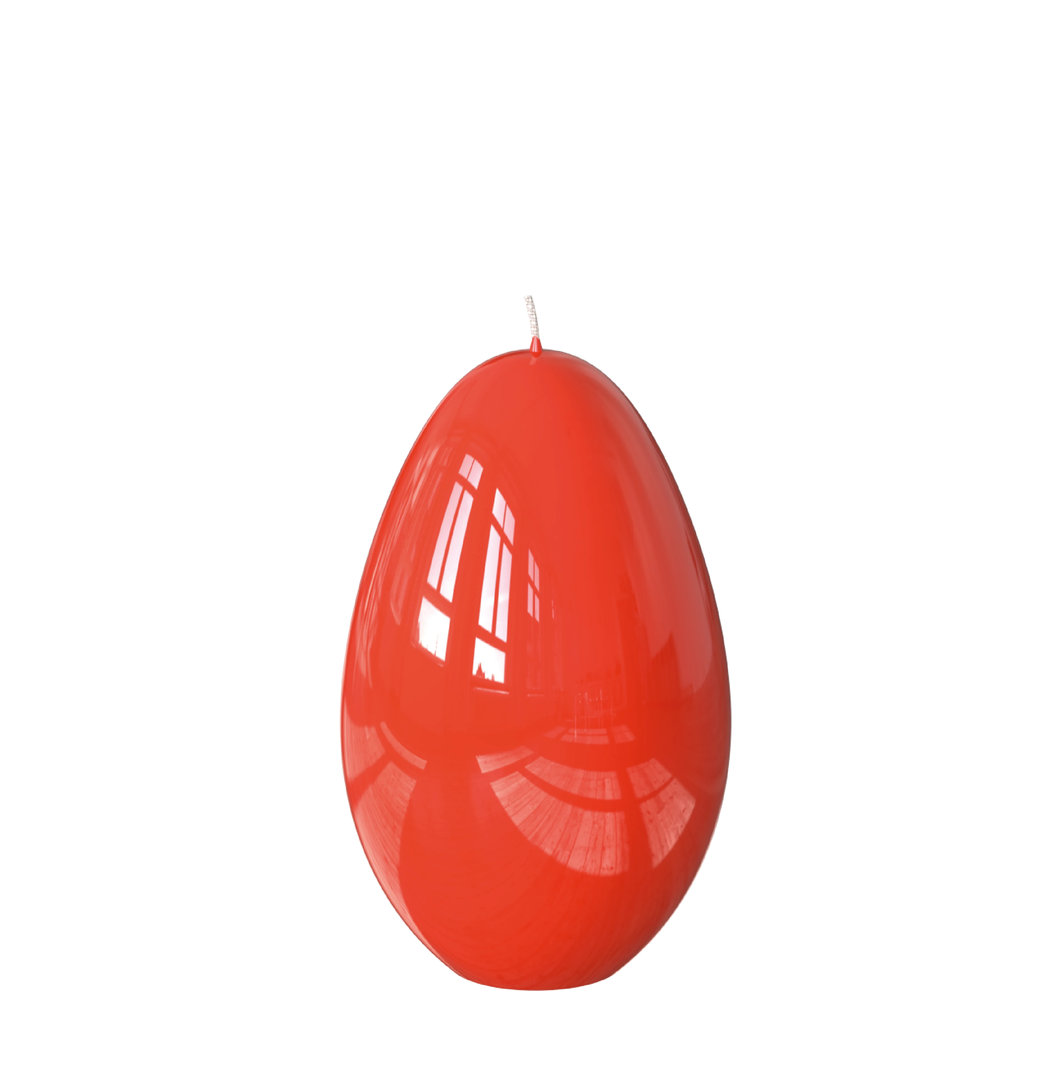 Objektkerze Ei Glanz-Lack 