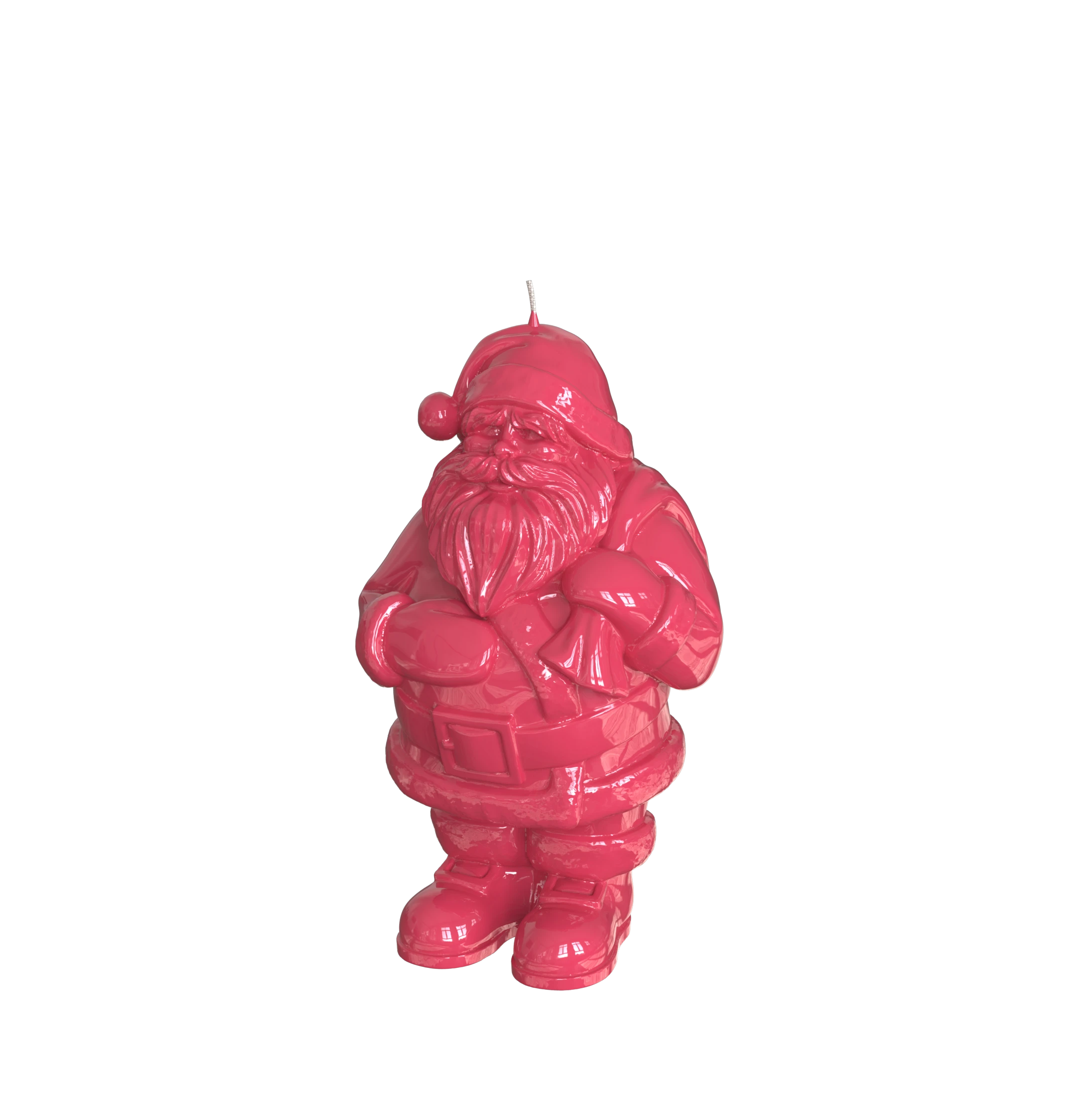 Objektkerze Nikolaus Glanz-Lack