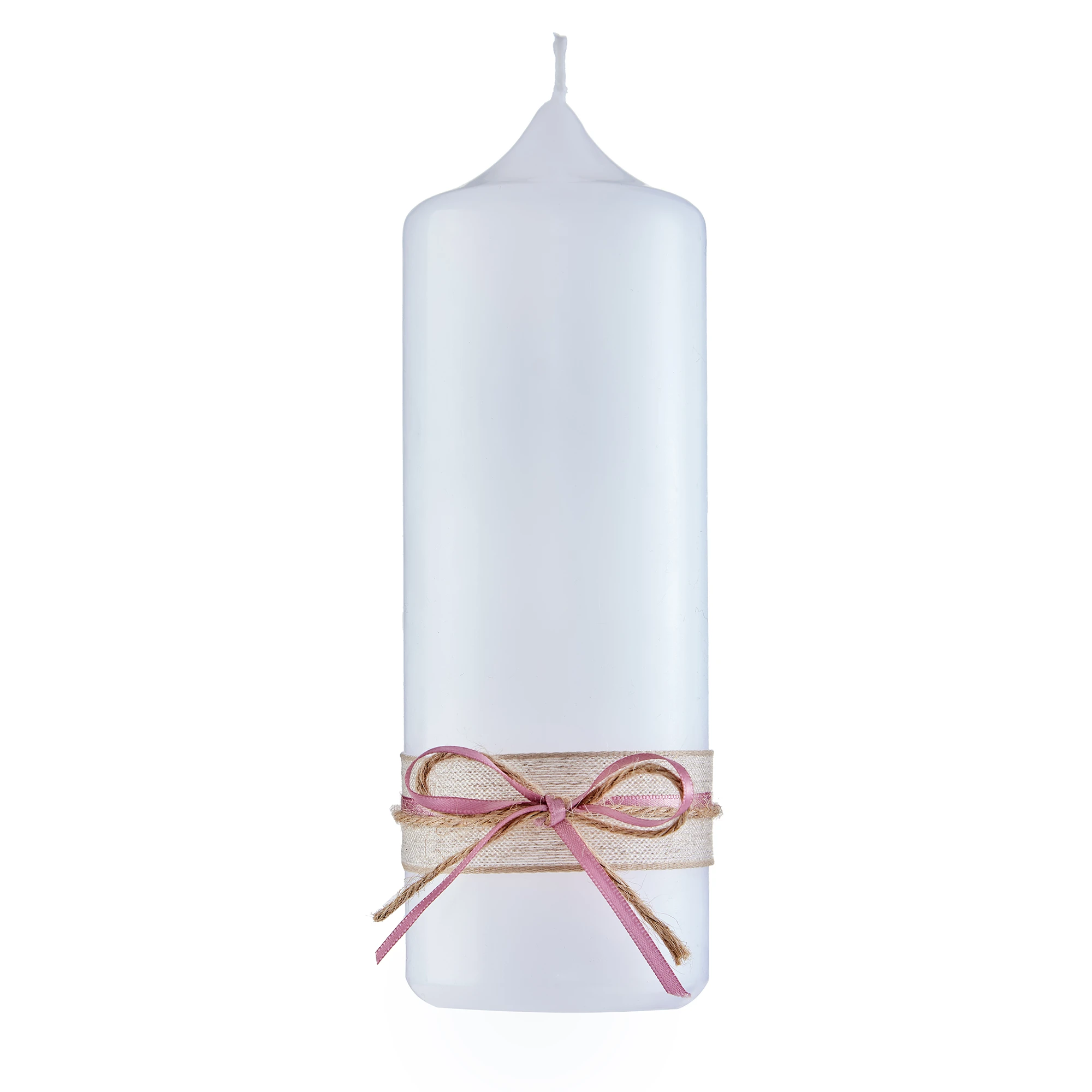 Schleife für personalisierte Kerzen